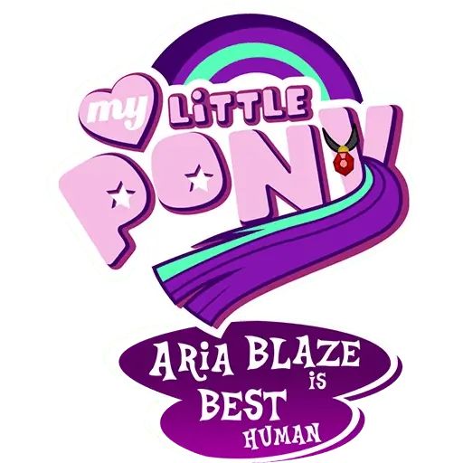 Sticker «Aria Blaze-2»