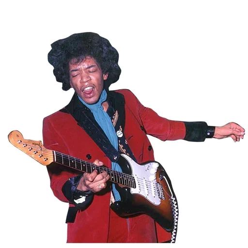 Sticker «Jimi Hendrix-4»
