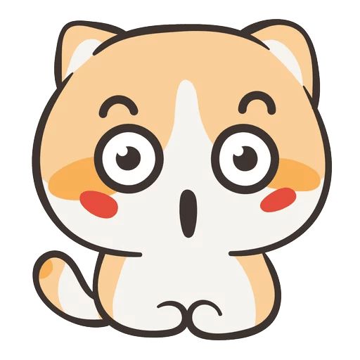 Sticker «Cute Cats-12»