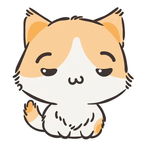 Sticker «Cute Cats-3»