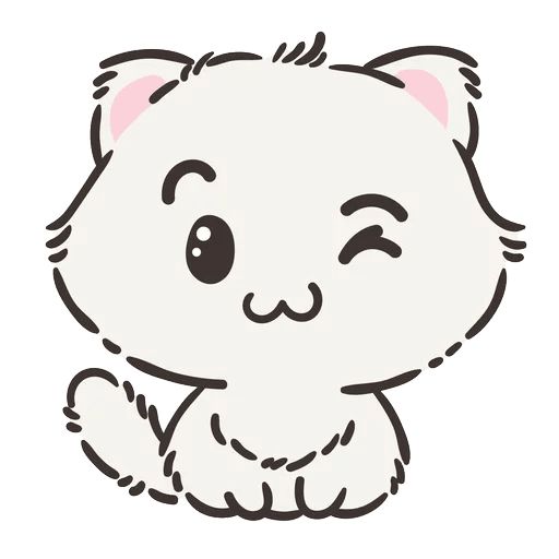 Sticker «Cute Cats-6»