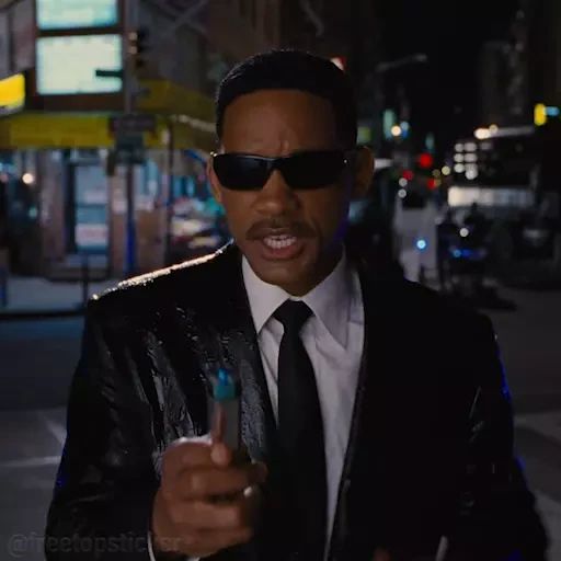Sticker «Men in Black-11»