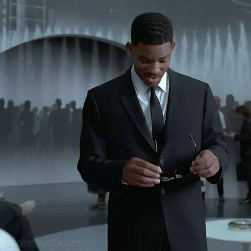 Sticker «Men in Black-3»