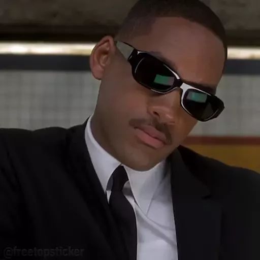 Sticker «Men in Black-6»