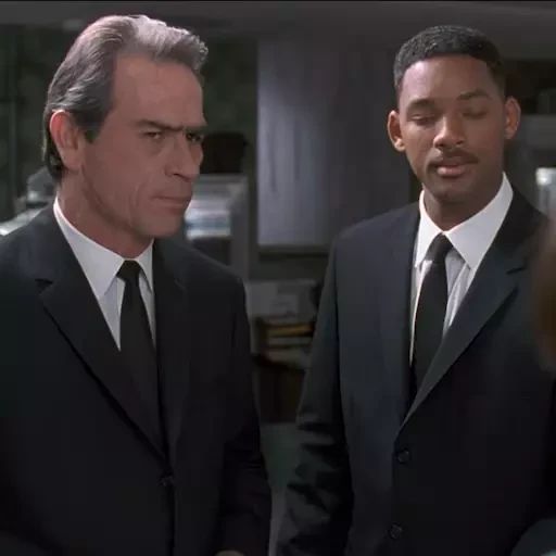 Sticker «Men in Black-8»