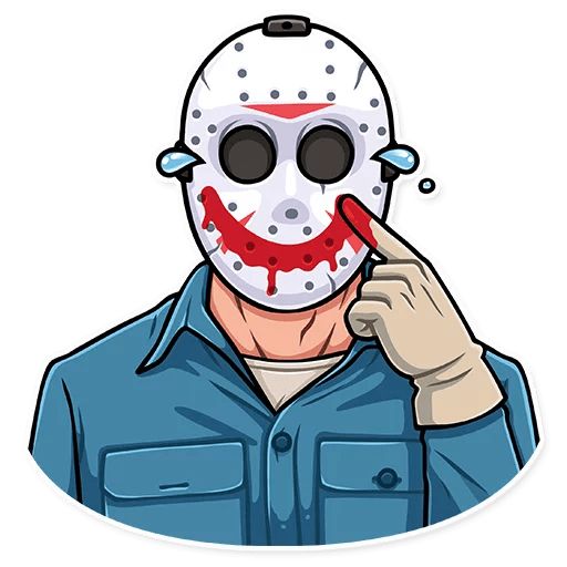 Sticker «Jason Voorhees-1»