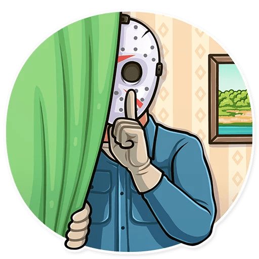 Sticker «Jason Voorhees-11»