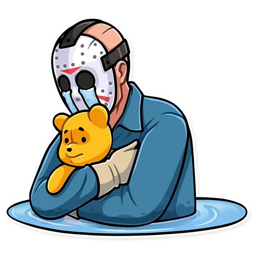 Sticker «Jason Voorhees-12»