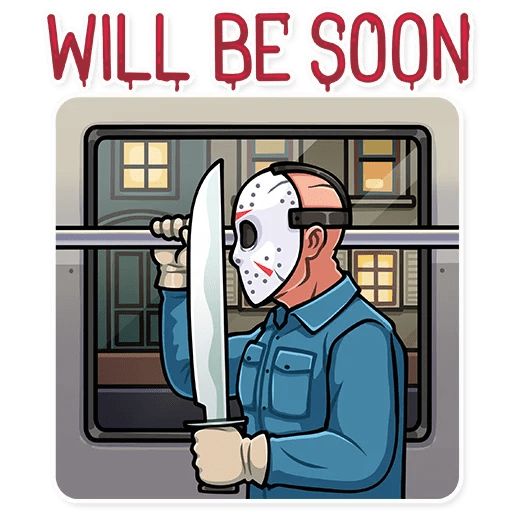 Sticker «Jason Voorhees-6»