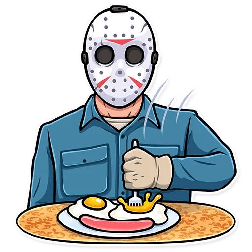 Sticker «Jason Voorhees-8»