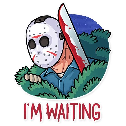 Sticker «Jason Voorhees-9»