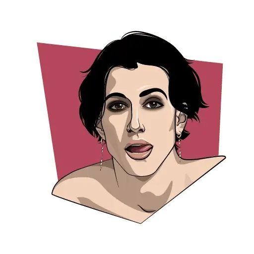 Sticker «Damiano David-2»