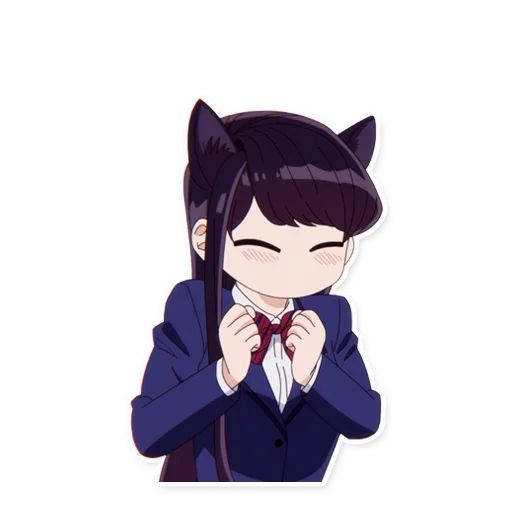 Sticker «Komi Can't Communicate-1»