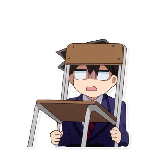 Sticker «Komi Can't Communicate-12»