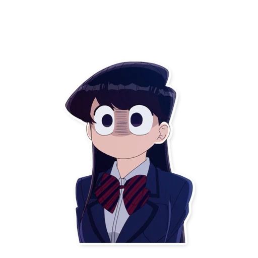 Sticker «Komi Can't Communicate-6»