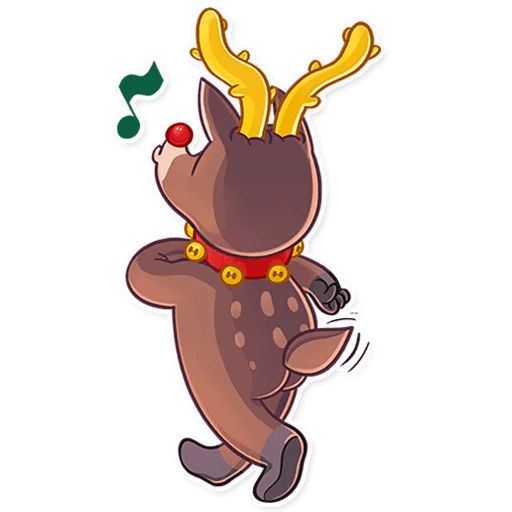 Sticker «Mr. Deer-4»