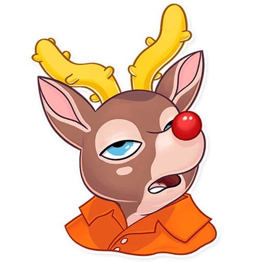 Sticker «Mr. Deer-8»