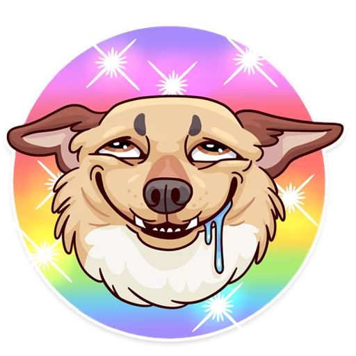 Sticker «Moar Dog Memes-11»