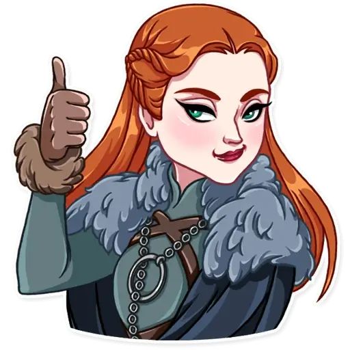 Sticker «Sansa Stark-3»