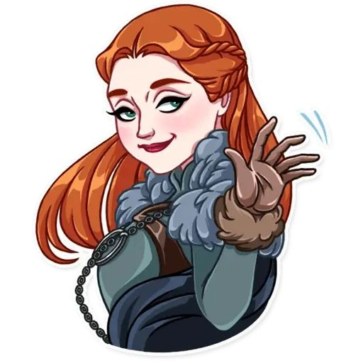 Sticker «Sansa Stark-5»