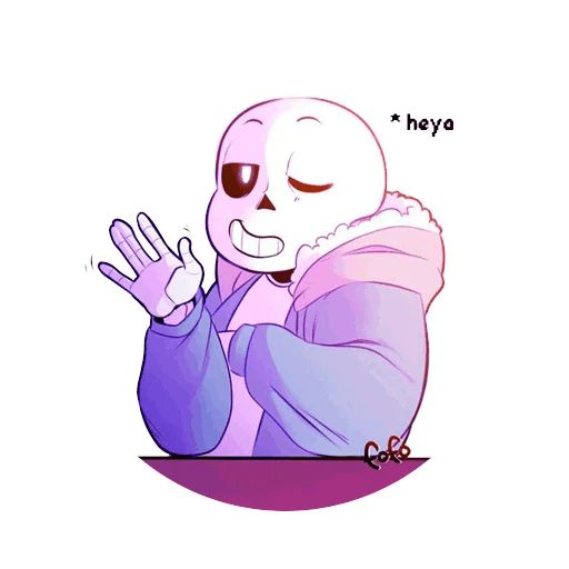 Sticker «Sans Undertale-1»