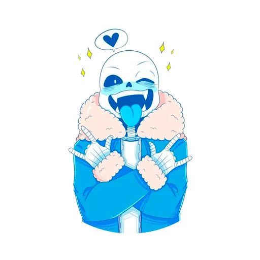 Sticker «Sans Undertale-10»