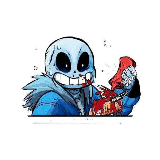 Sticker «Sans Undertale-11»