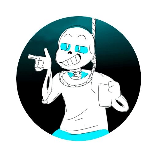 Sticker «Sans Undertale-12»