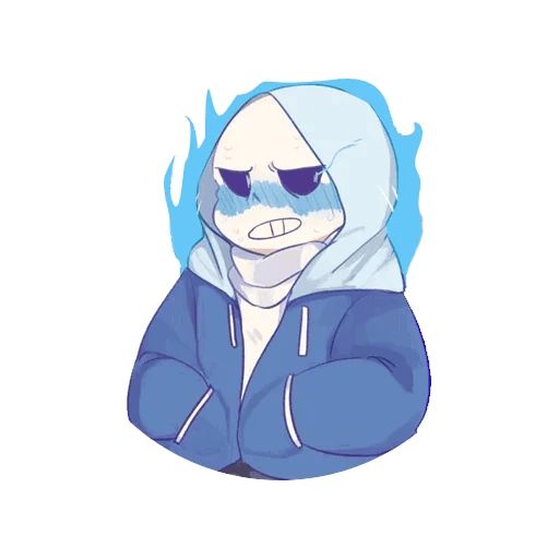 Sticker «Sans Undertale-4»