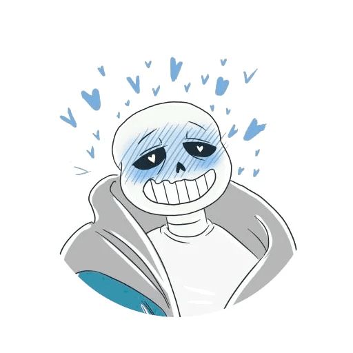 Sticker «Sans Undertale-7»