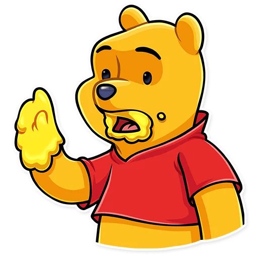 Sticker «Winnie the Pooh-3»