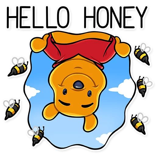 Sticker «Winnie the Pooh-5»