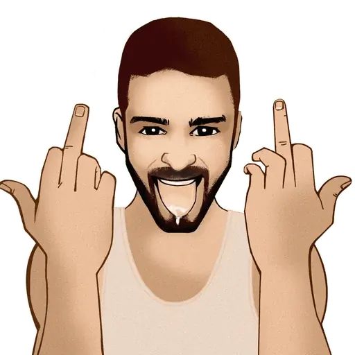 Sticker «Fuck-5»