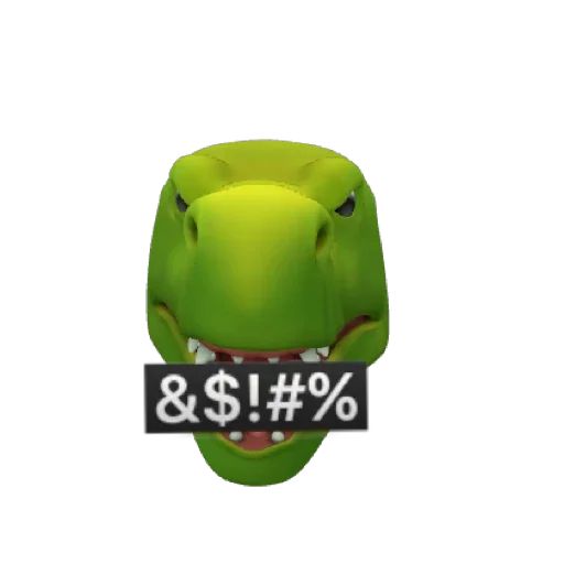 Sticker «Dinosaur Memoji-8»