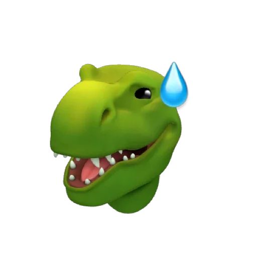 Sticker «Dinosaur Memoji-9»
