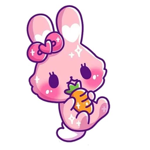 Sticker «Pink Bunny-10»