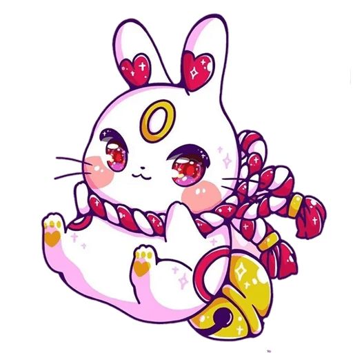 Sticker «Pink Bunny-4»