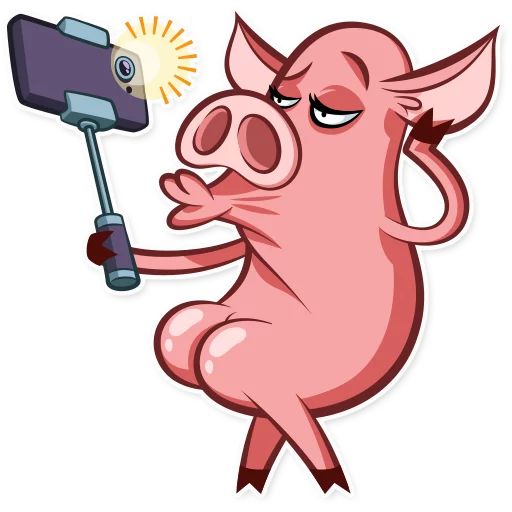 Sticker «Pete The Pig-6»