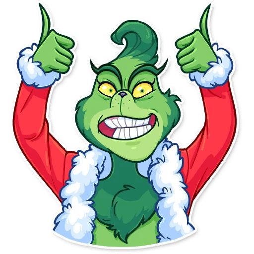 Sticker «Grinch-3»