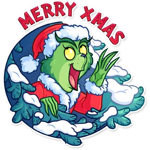 Sticker «Grinch-6»