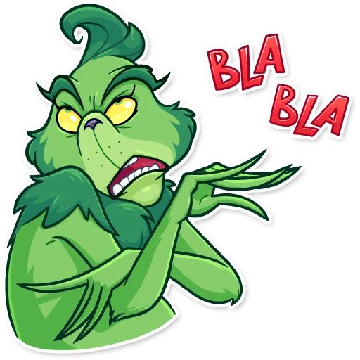 Sticker «Grinch-9»