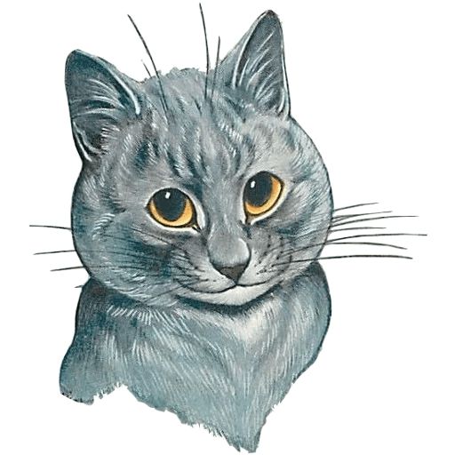 Sticker «Louis Wain Cats-5»