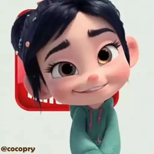 Sticker «Vanellope-1»