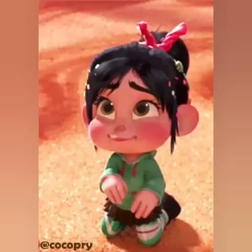 Sticker «Vanellope-4»