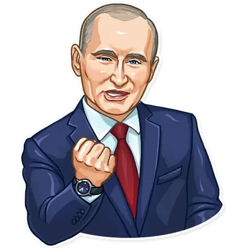 Sticker «Putin-10»