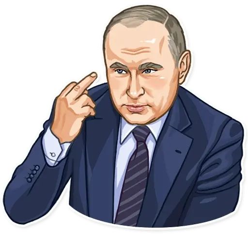 Sticker «Putin-12»