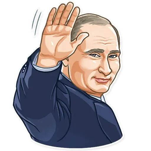 Sticker «Putin-5»