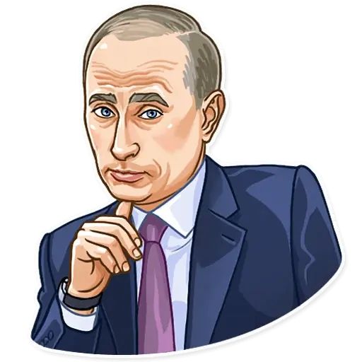 Sticker «Putin-7»