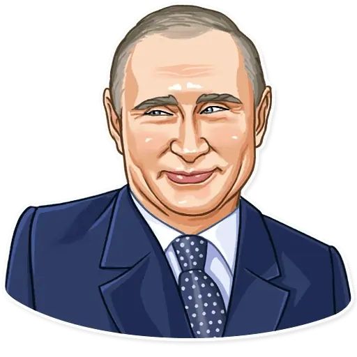 Sticker «Putin-8»