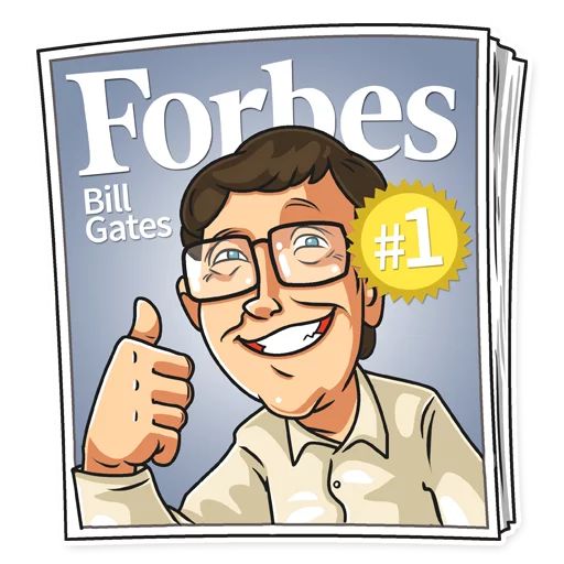 Sticker «Bill Gates-4»